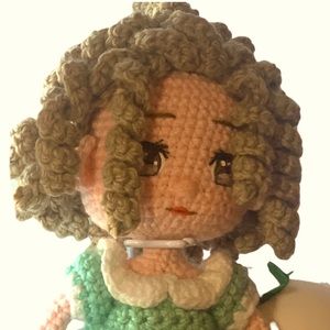 DIY croche Shirley Temple doll